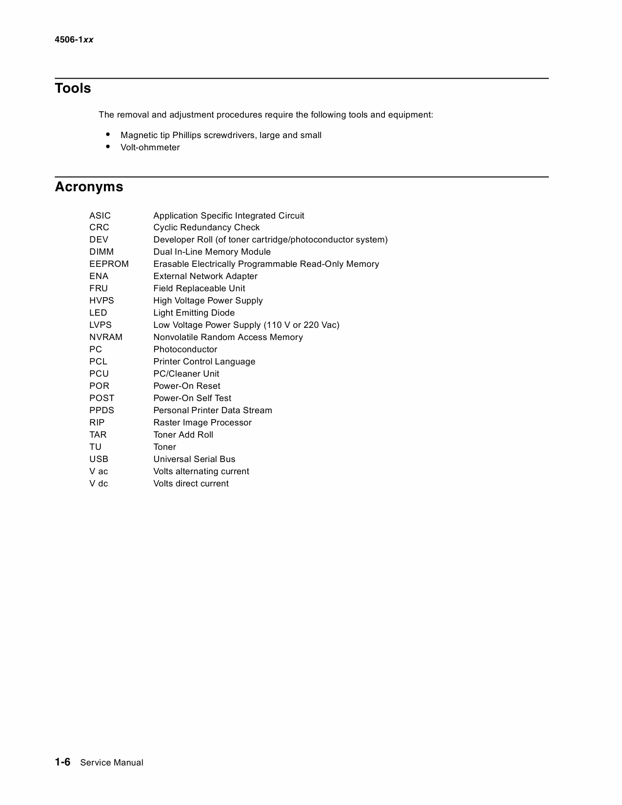 Lexmark E E120 E120n 4506 Service Manual-2